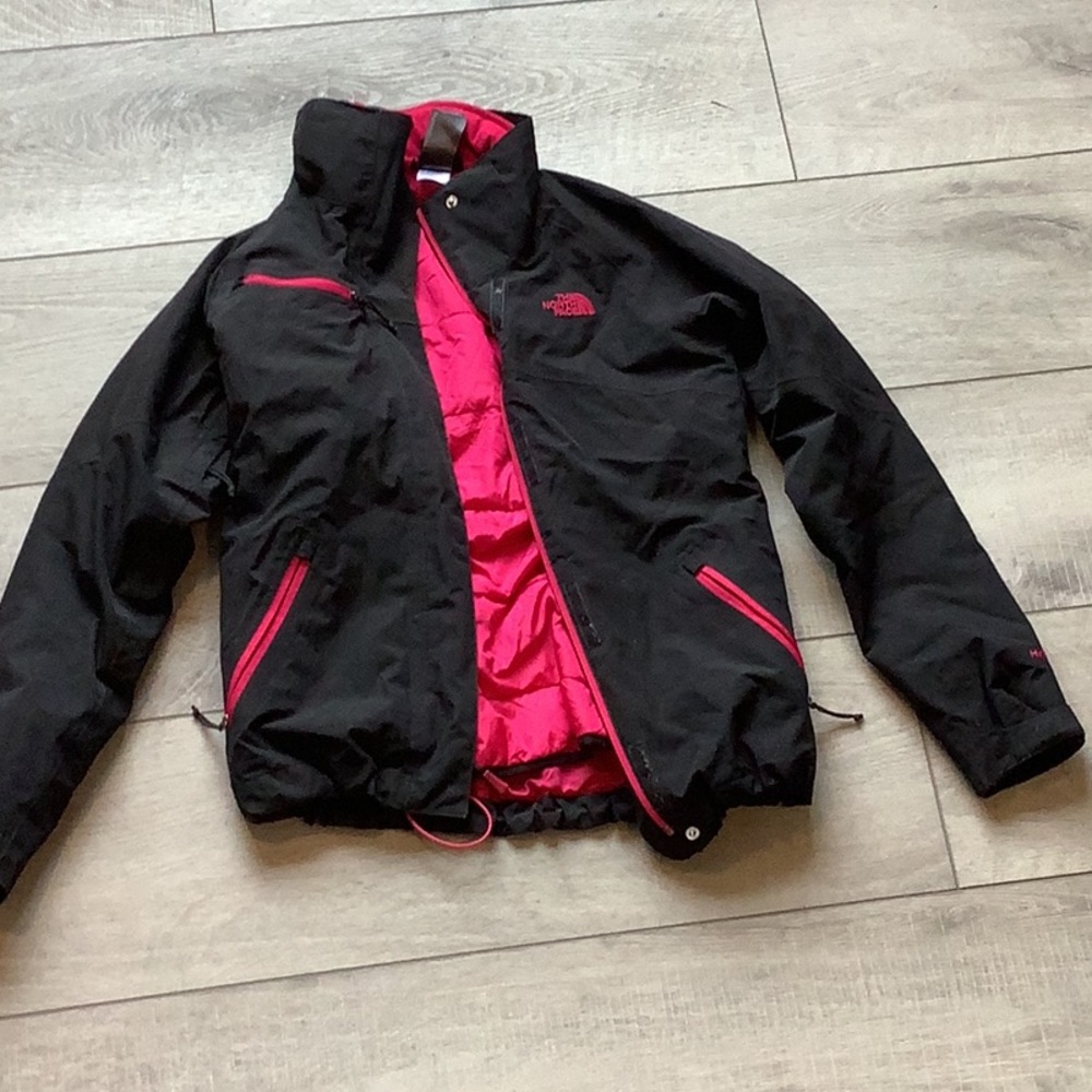 Ski jacket north face black